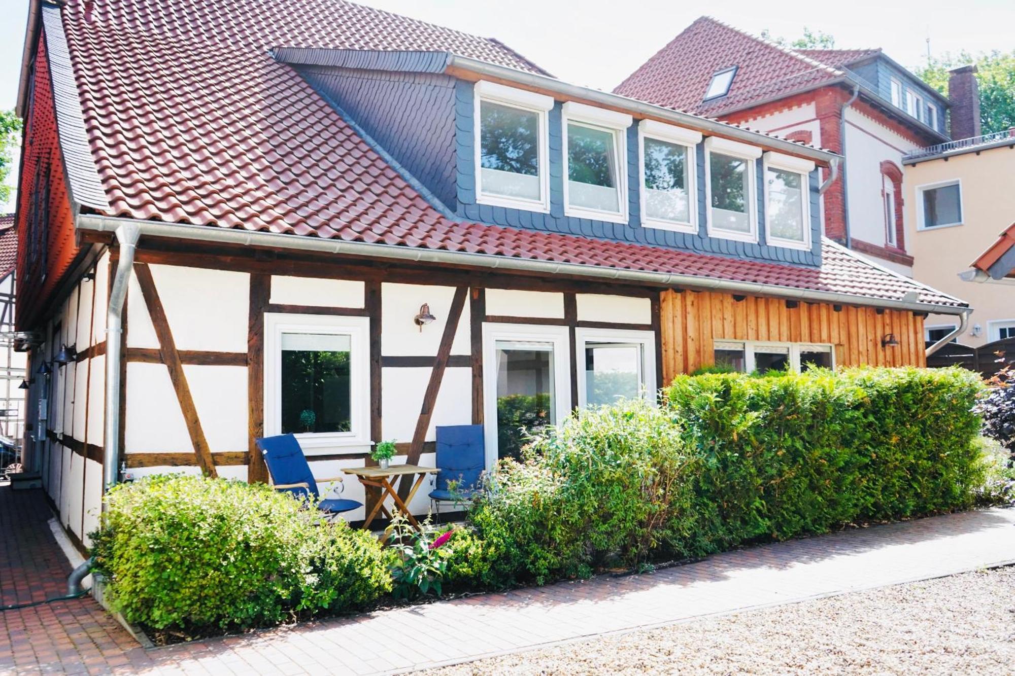 Altstadt Apartment I - Terrasse- Parkplatz- Waschmaschine Wolfsbourg Extérieur photo